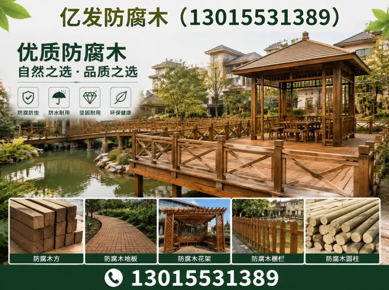 管城回族区郑州防腐木厂家展示图